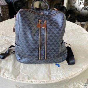 Convertible Design Bag with Purse, 2 Piece Ladies Anti-theft Rucksack x Purse